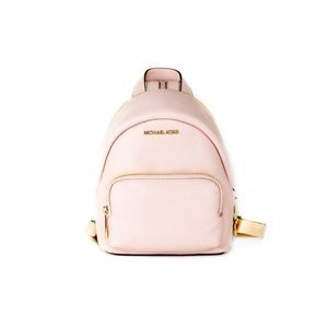 NWOT Michael Kors - Pink Pebbled Leather Backpack ✨